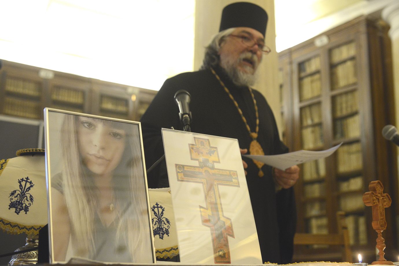 Meluzzi dice messa a Macerata: <br> «La criminalità è cambiata, <br> caso di Pamela profetico»