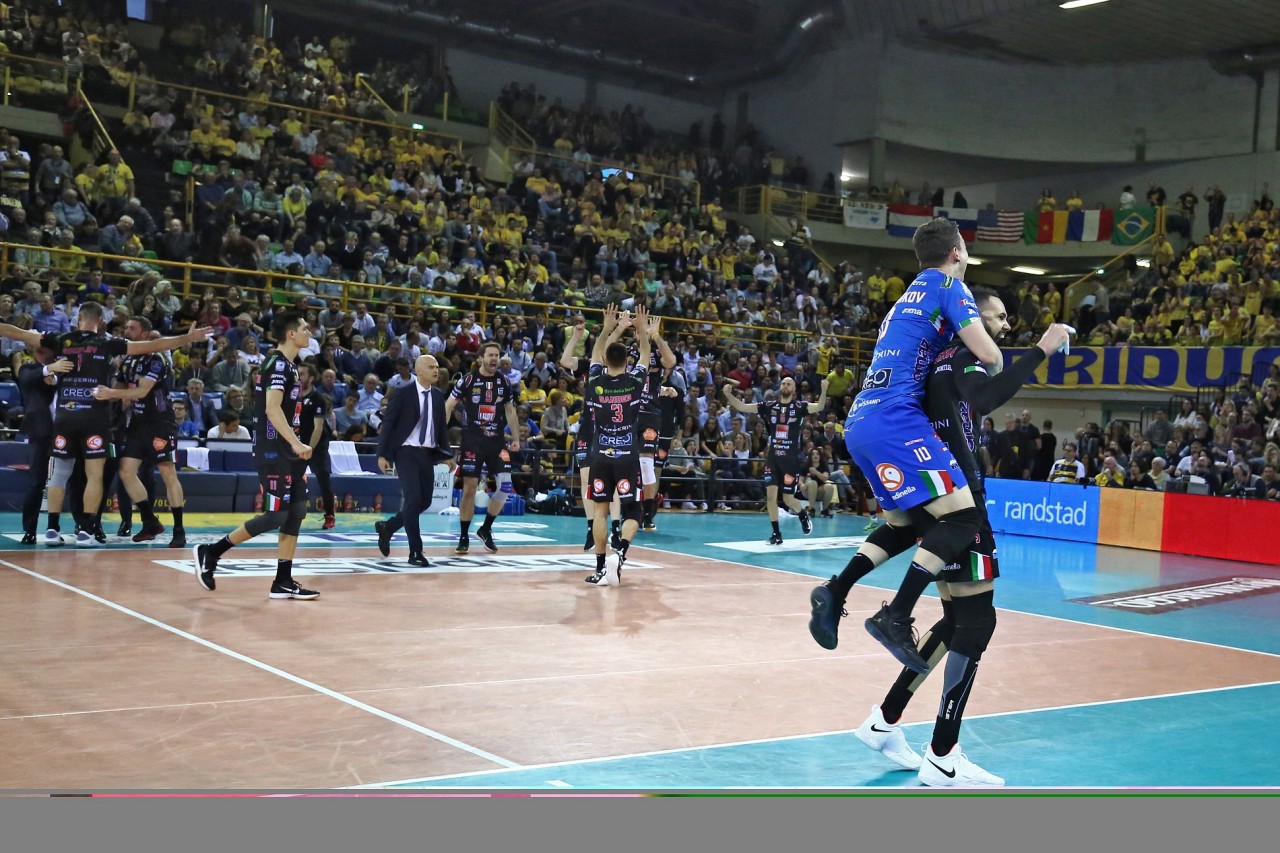 Lube incontenibile: <br> espugna Modena <br> e centra la finale Scudetto