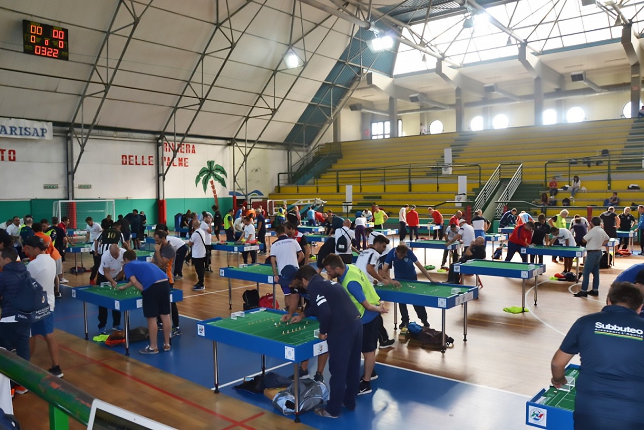 Subbuteo, i campionati italiani <br> arrivano al PalaSpeca