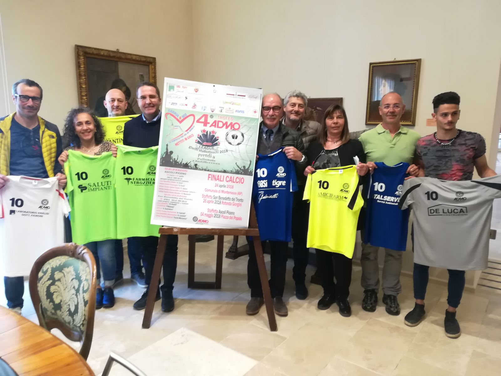Salute e solidarietà: con il calcio <br> l’Admo coinvolge tanti studenti