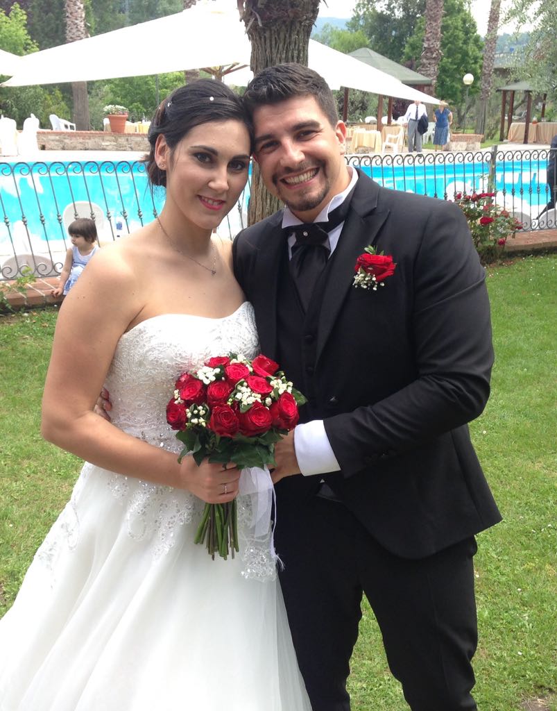 Il giorno di Alessio e Chiara <br> Fiori d’arancio tra le cento torri