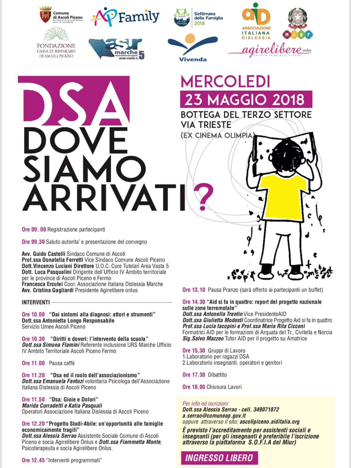 Disturbi dell’apprendimento <br> Un convegno per fare il punto