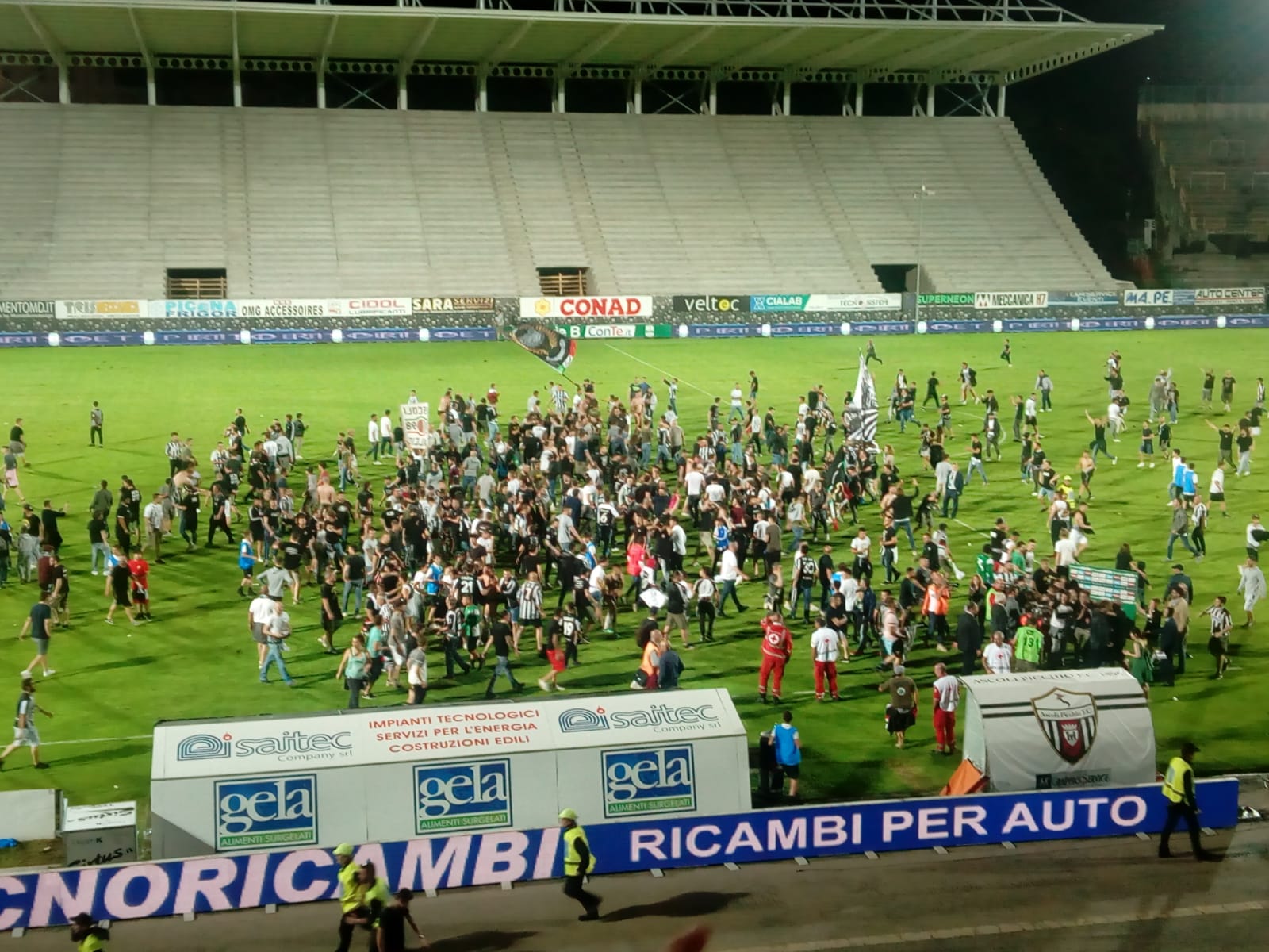 Ascoli, negli ultimi anni <br> salvezze quasi sempre sofferte