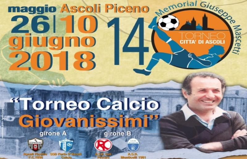 Memorial Giuseppe Mascetti <br> al via con le vecchie glorie <br> A giugno torneo Giovanissimi