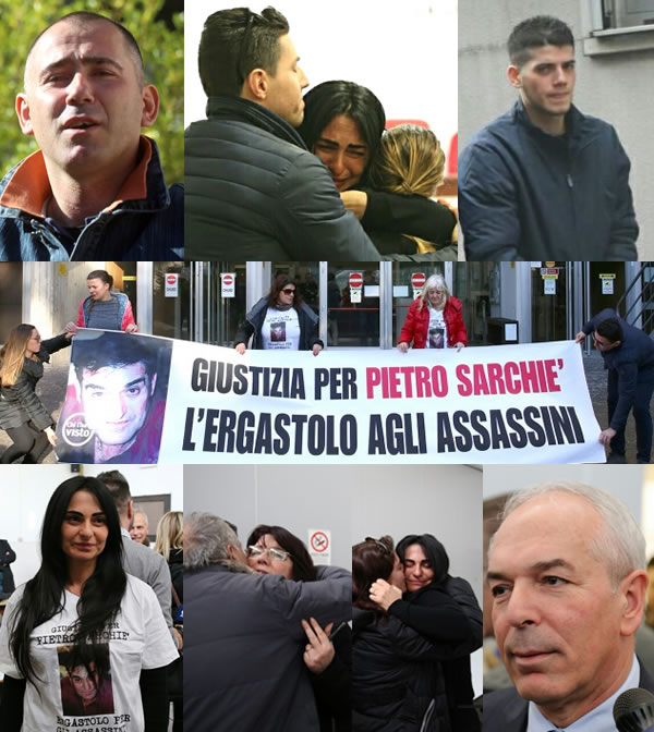 Omicidio Sarchié, Jennifer: <br> «Ergastolo anche per Salvatore, <br> era coinvolto quanto il padre»