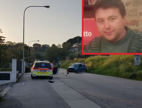 Incidente mortale sull’Elpidiense: <br> pedone perde la vita, <br> l’autista al Torrette in eliambulanza <br><span> (Foto e Video)