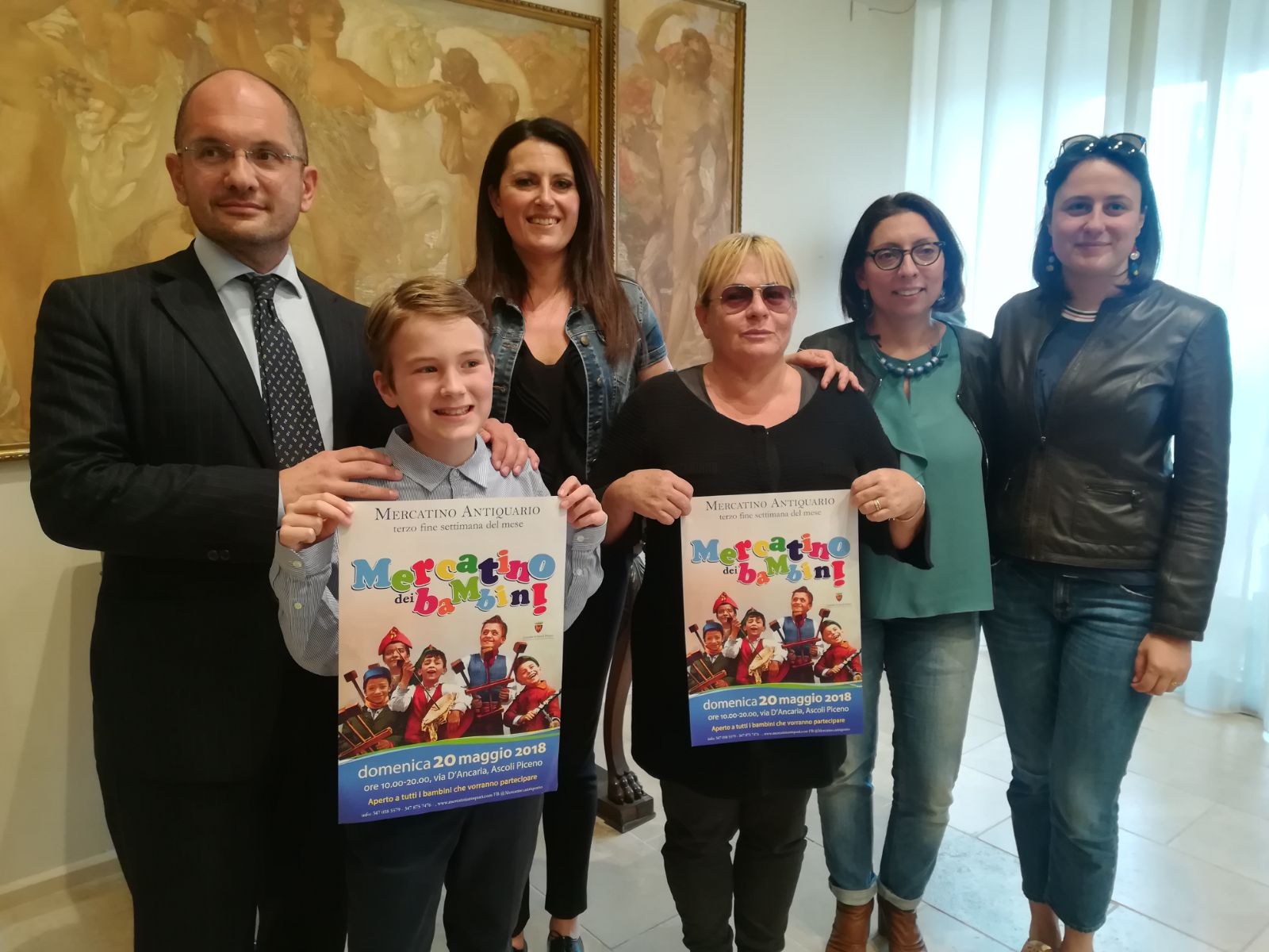 Nasce il Mercatino dei bambini <br> Domenica in via D’Ancaria <br> spazio a creatività e usato