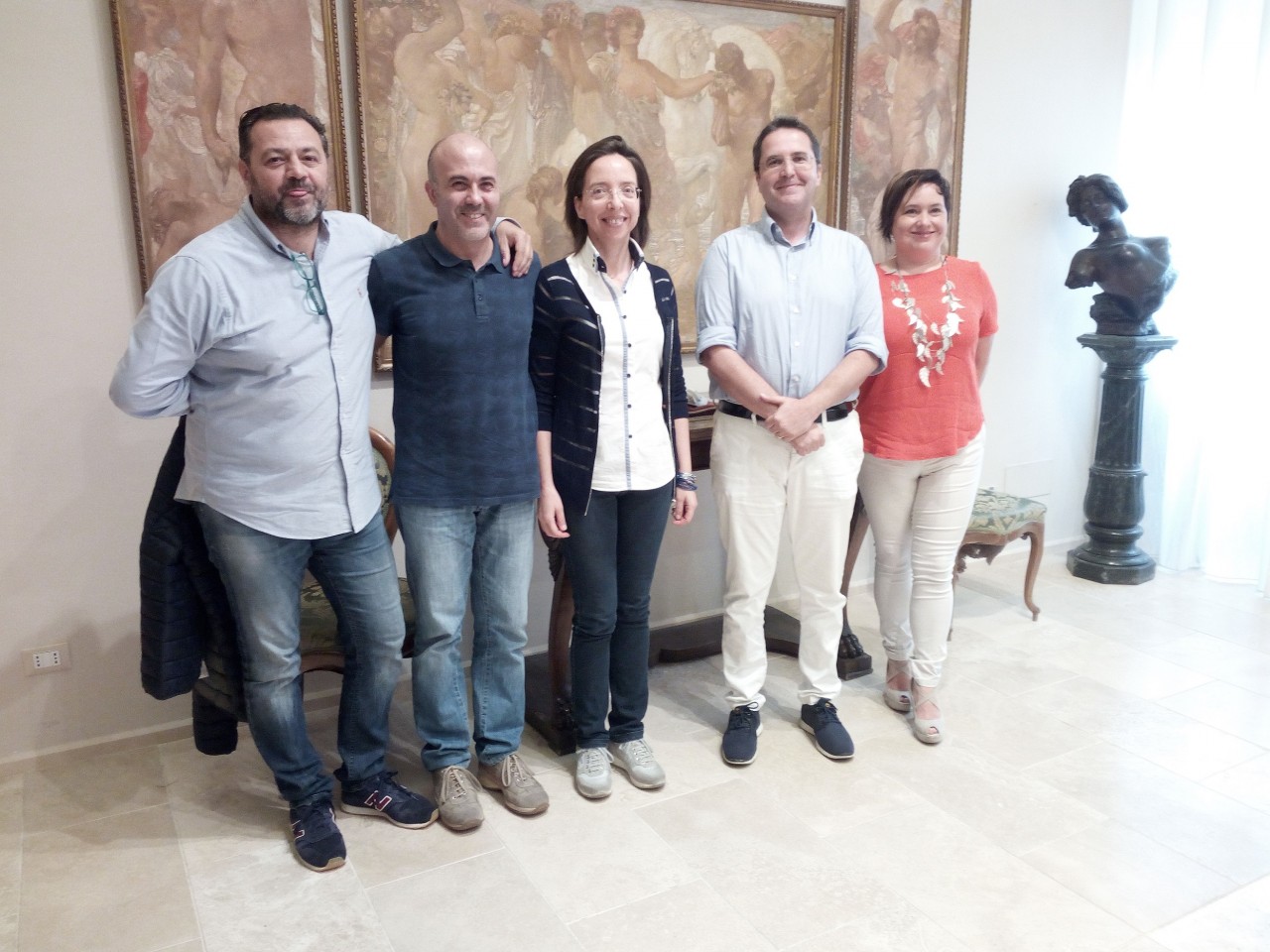 L’aula verde di Castel Trosino <br> invasa da 250 bambini