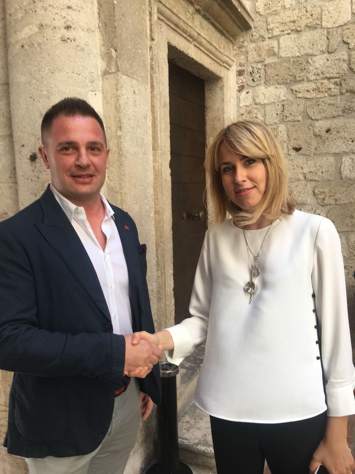 La Lega Nord in tour nel Piceno <br> fa tappa a Comunanza <br> per la crisi della Whirlpool