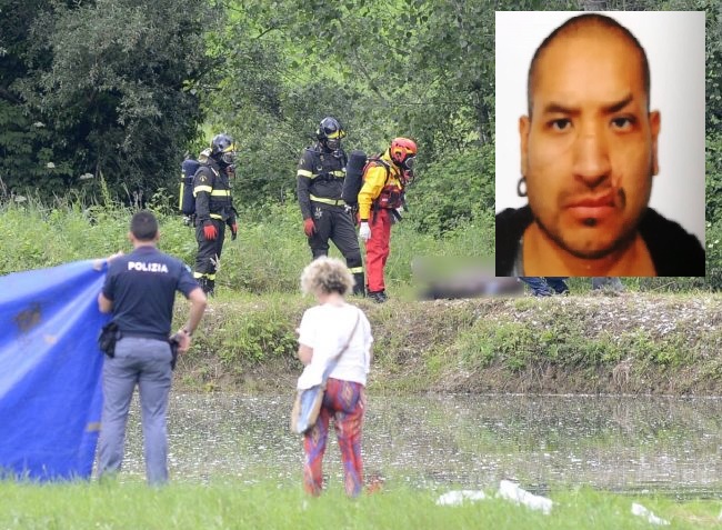 Cadavere trovato nel laghetto, <br> gli indizi portano al 35enne scomparso