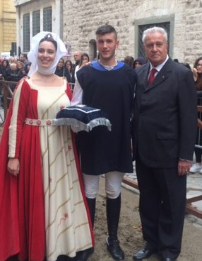 L’ascolano Lorenzo Melosso <br> vince a Narni la corsa dell’anello