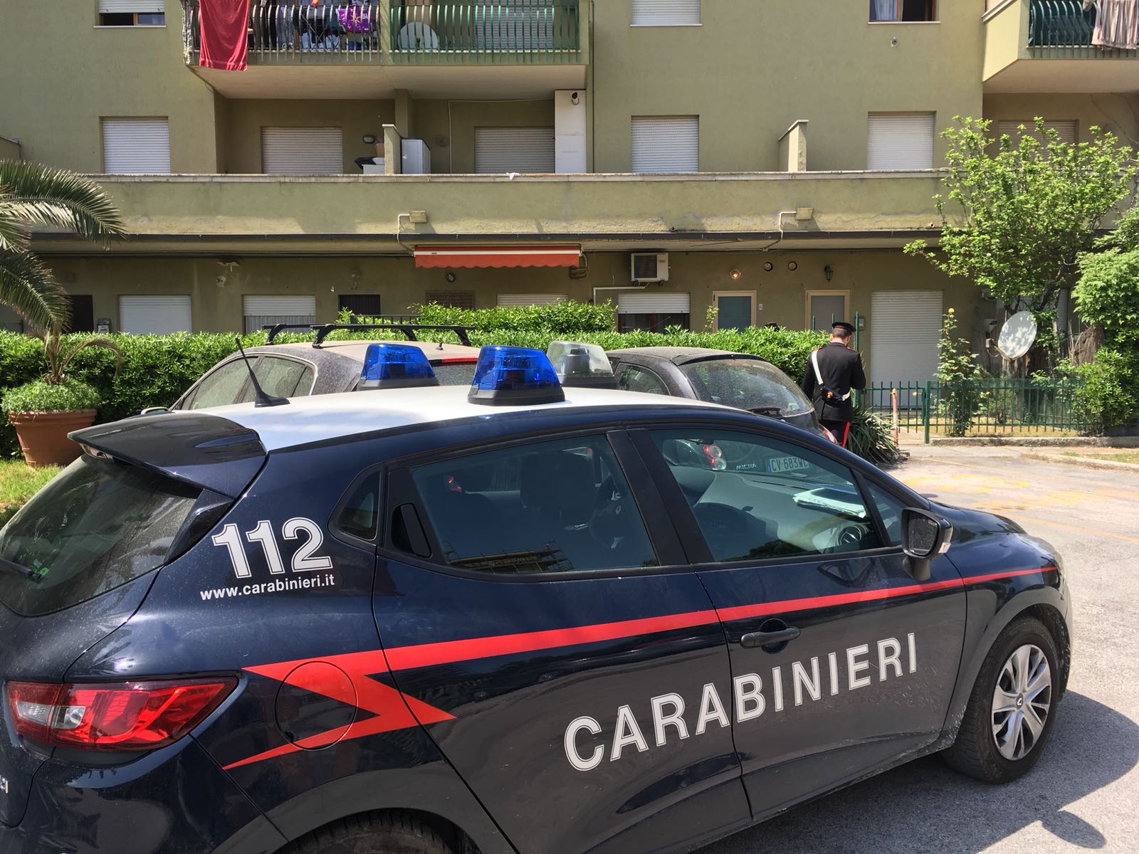 Donna trovata senza vita <br> in un appartamento al River Village