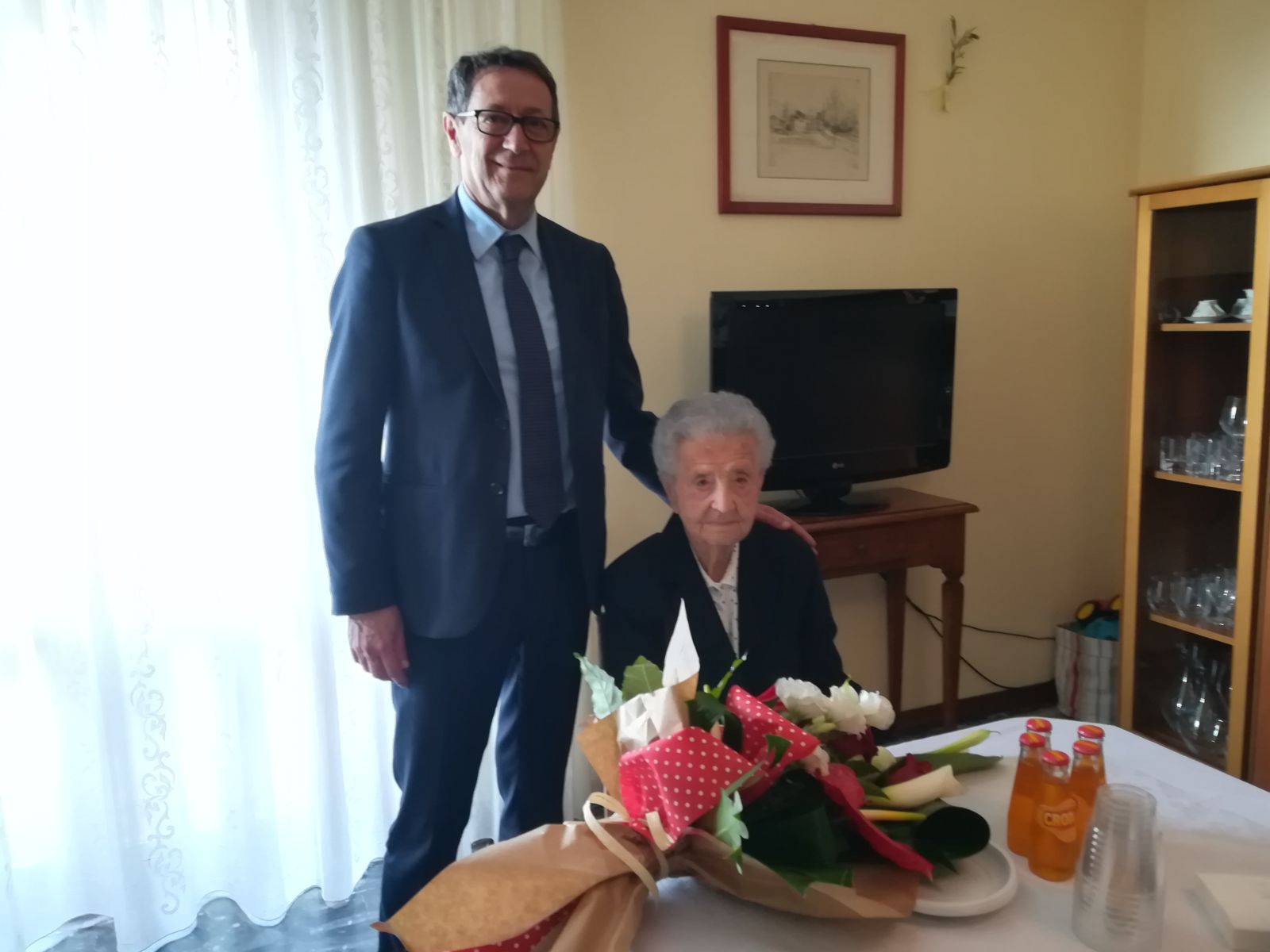 Festa grande per i 100 anni <br> di Vittoria Narcisi