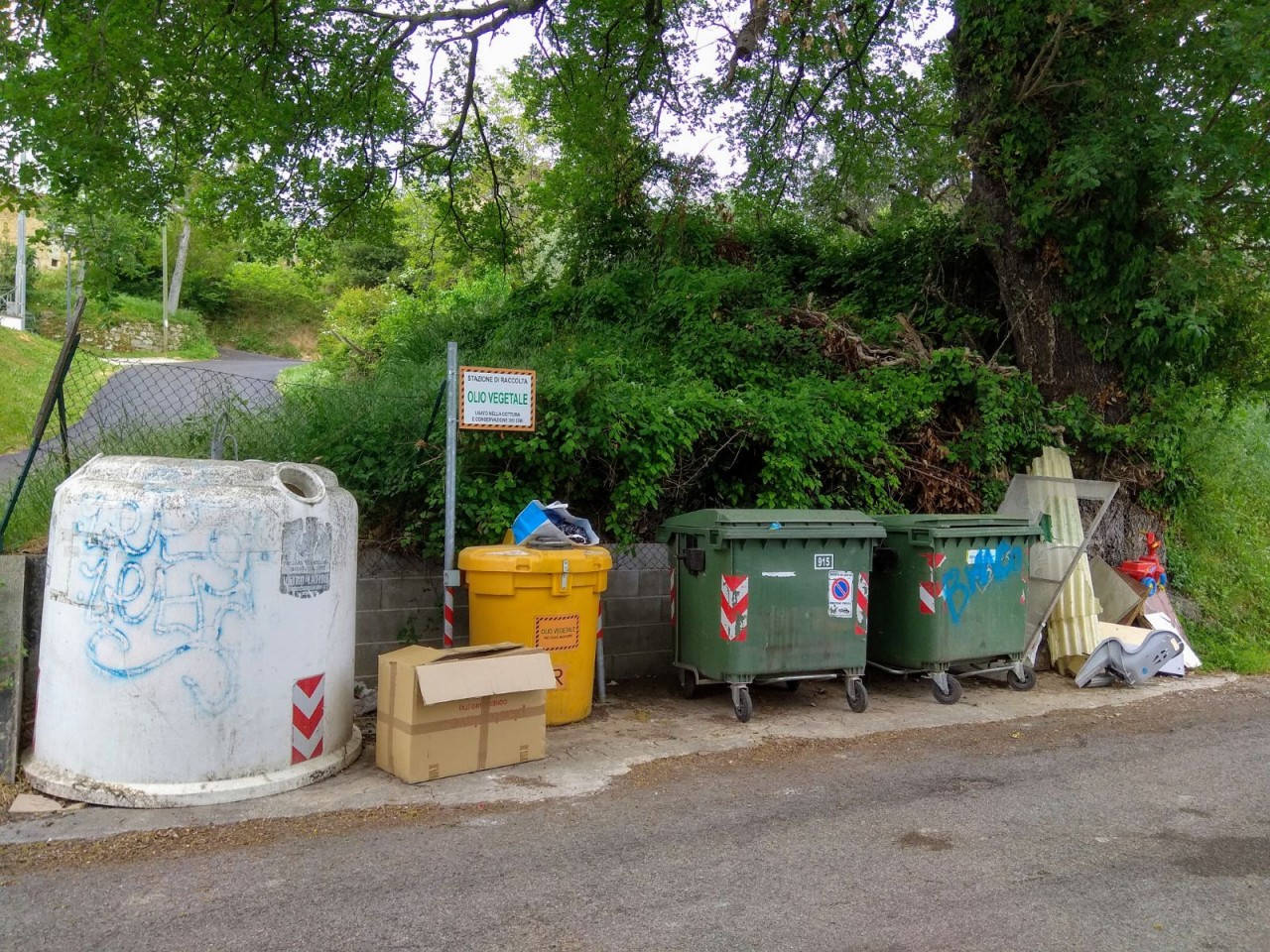 E’ possibile richiedere i mastelli tracciati <BR> per la raccolta differenziata