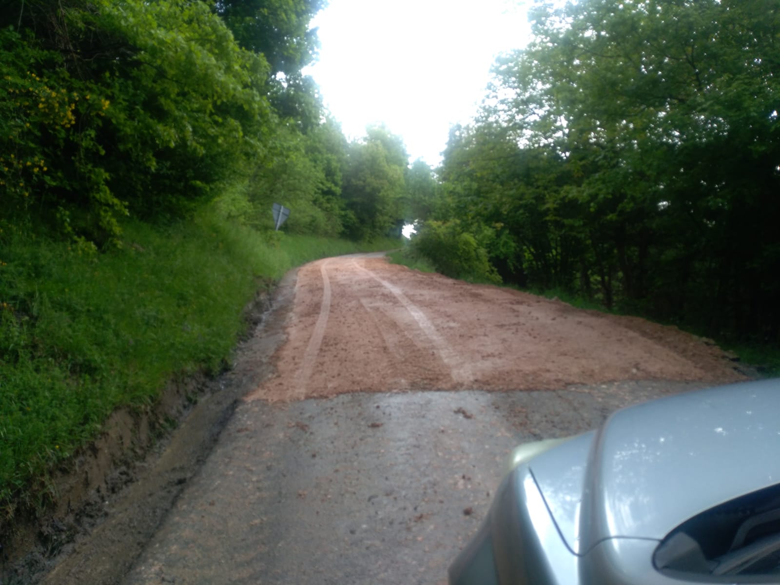 Strada chiusa, 600 firme al prefetto <br> Riaperto il tratto per Pistrino