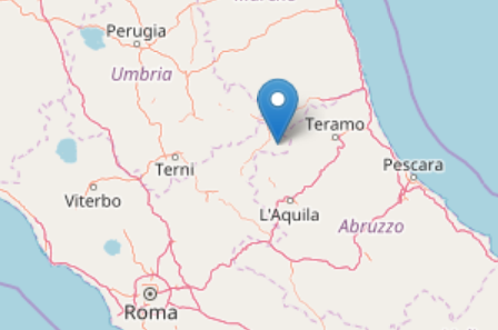 Scossa di magnitudo 3.4 <br> insieme a tuoni e temporale