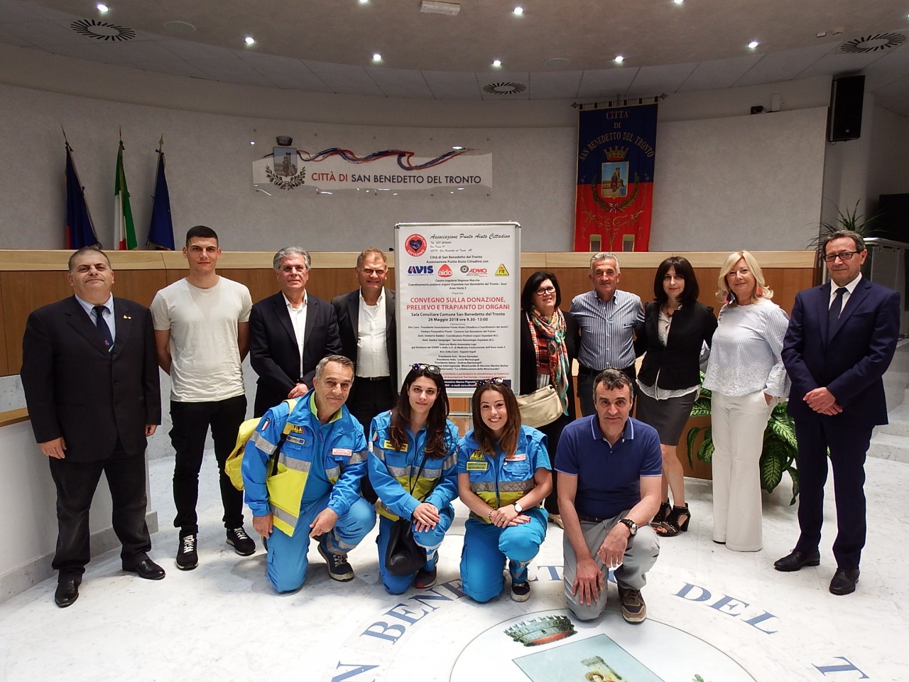 Donazione degli organi, <br> convegno con medici e volontari