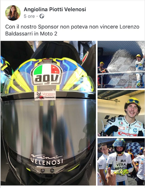 Moto2, Fenati cade in Spagna <br>mentre Baldassarri vince <br> con lo sponsor ascolano
