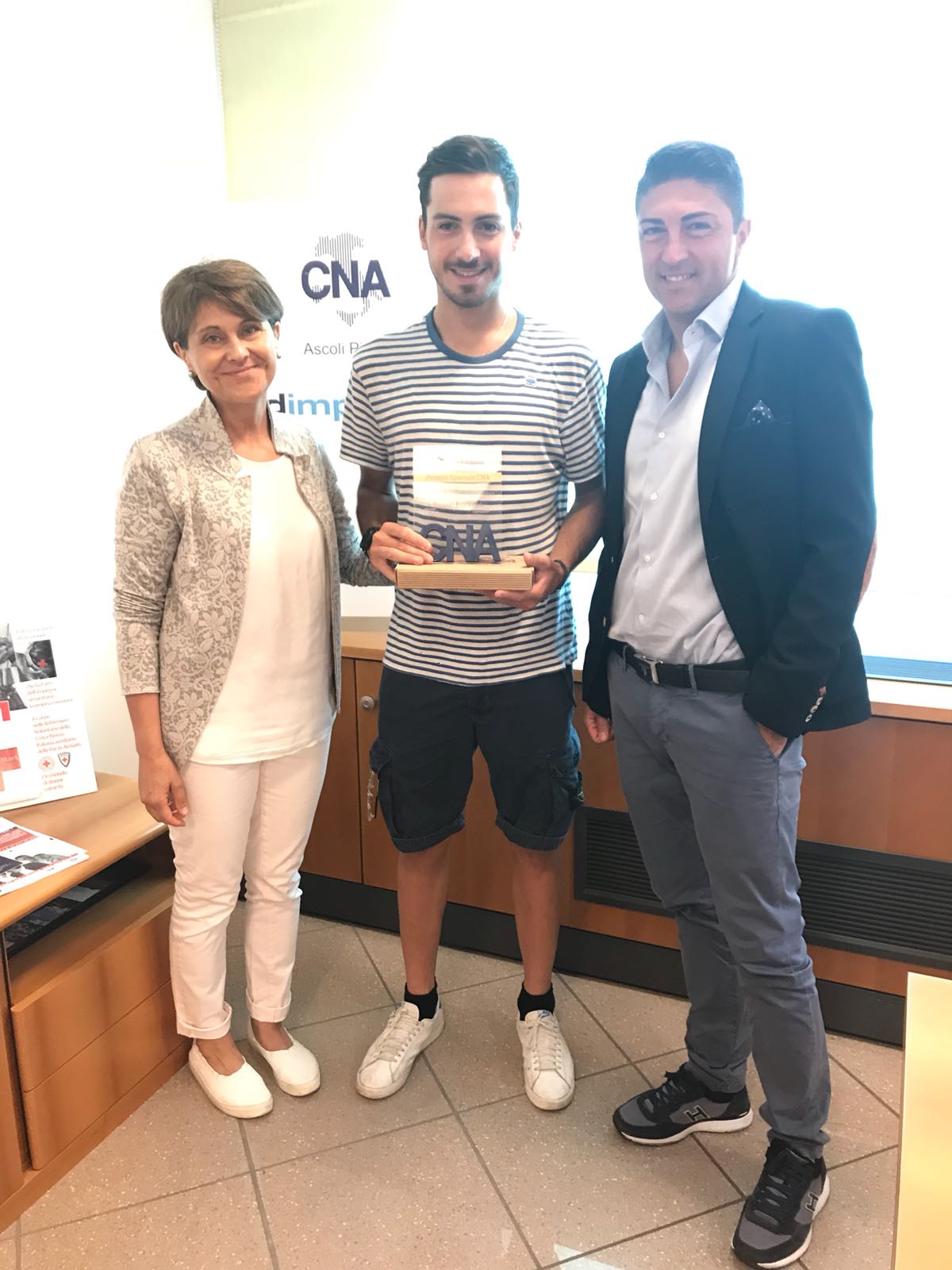 La Cna premia Bugari, <br> l’asso piceno dei pattini