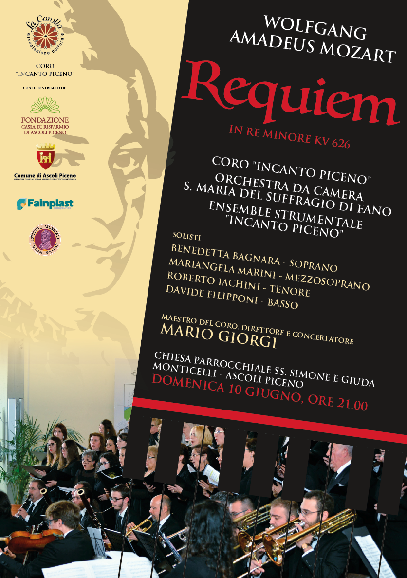 80 artisti e il maestro Giorgi <br> per il Requiem di Mozart