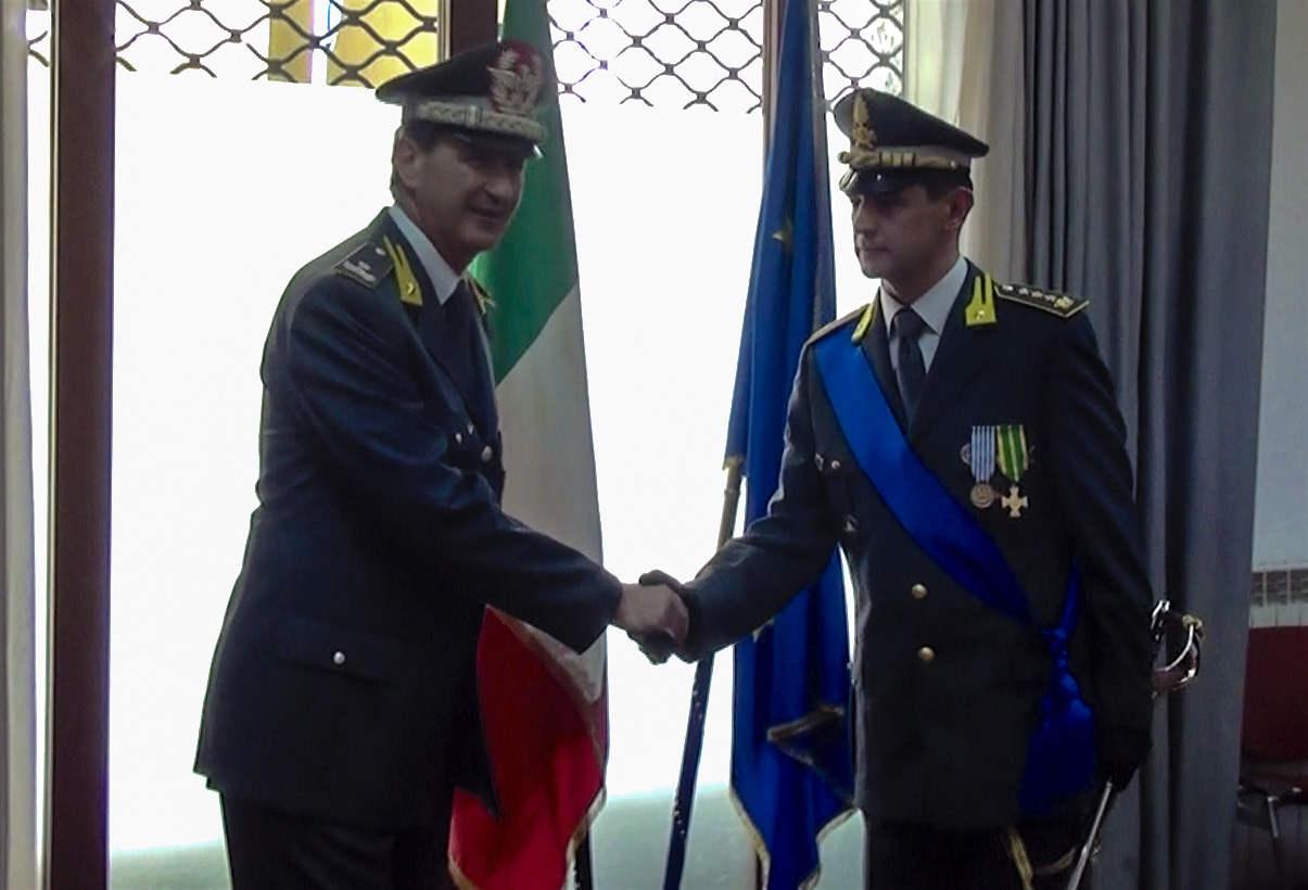 Ascoli, il colonnello Iadarola <br> neo comandante provinciale <br> della Guardia di Finanza