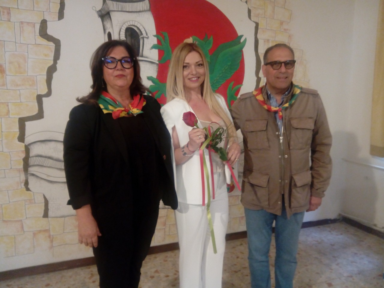 Sant’Emidio, Giulia Croci <br> sarà la dama di luglio <br> Con la “benedizione” dei cavalieri <br> Enrico Giusti e Riccardo Raponi