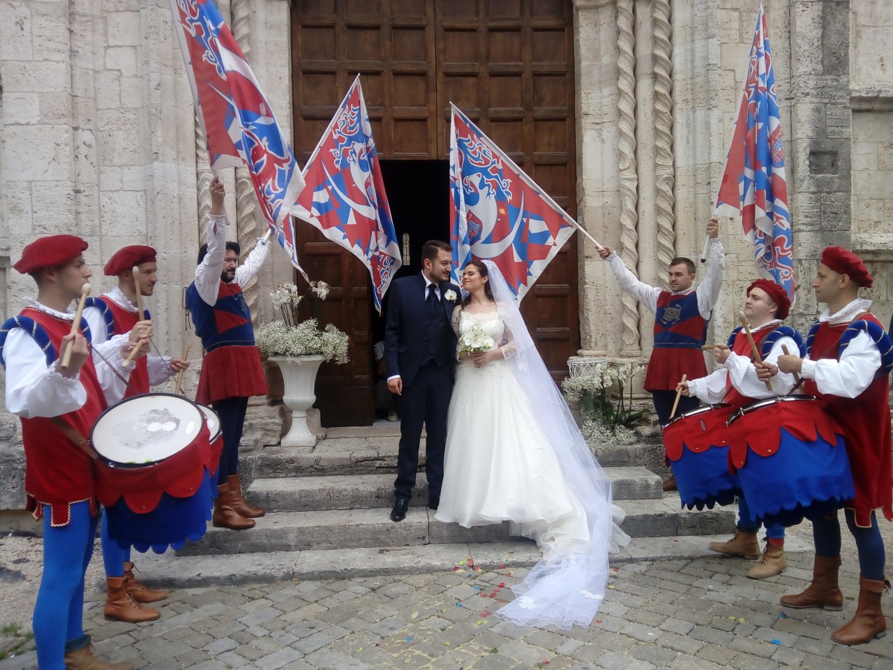 Valeria e Serafino, <br> un “sì” quintanaro