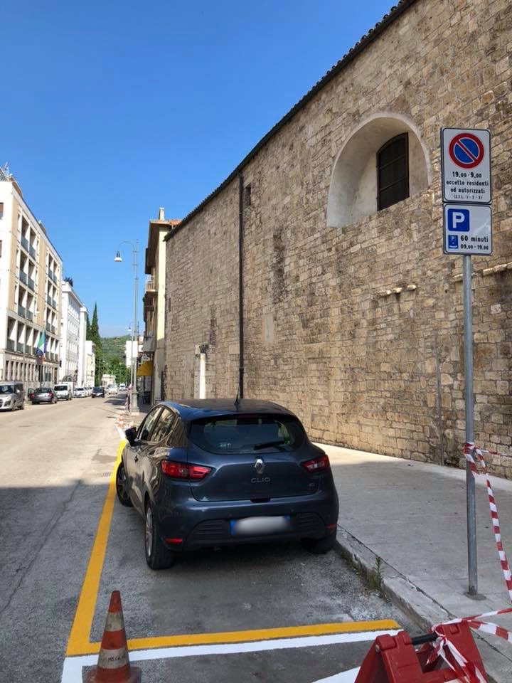 Ascoli, la sosta a disco orario <br> in vigore anche nei giorni festivi