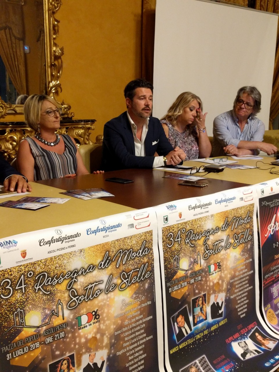 “Moda sotto le stelle”<br>diventa un evento nazionale <br> Sul palco anche Cecilia Capriotti <br> <span> (Foto e Video) </span>