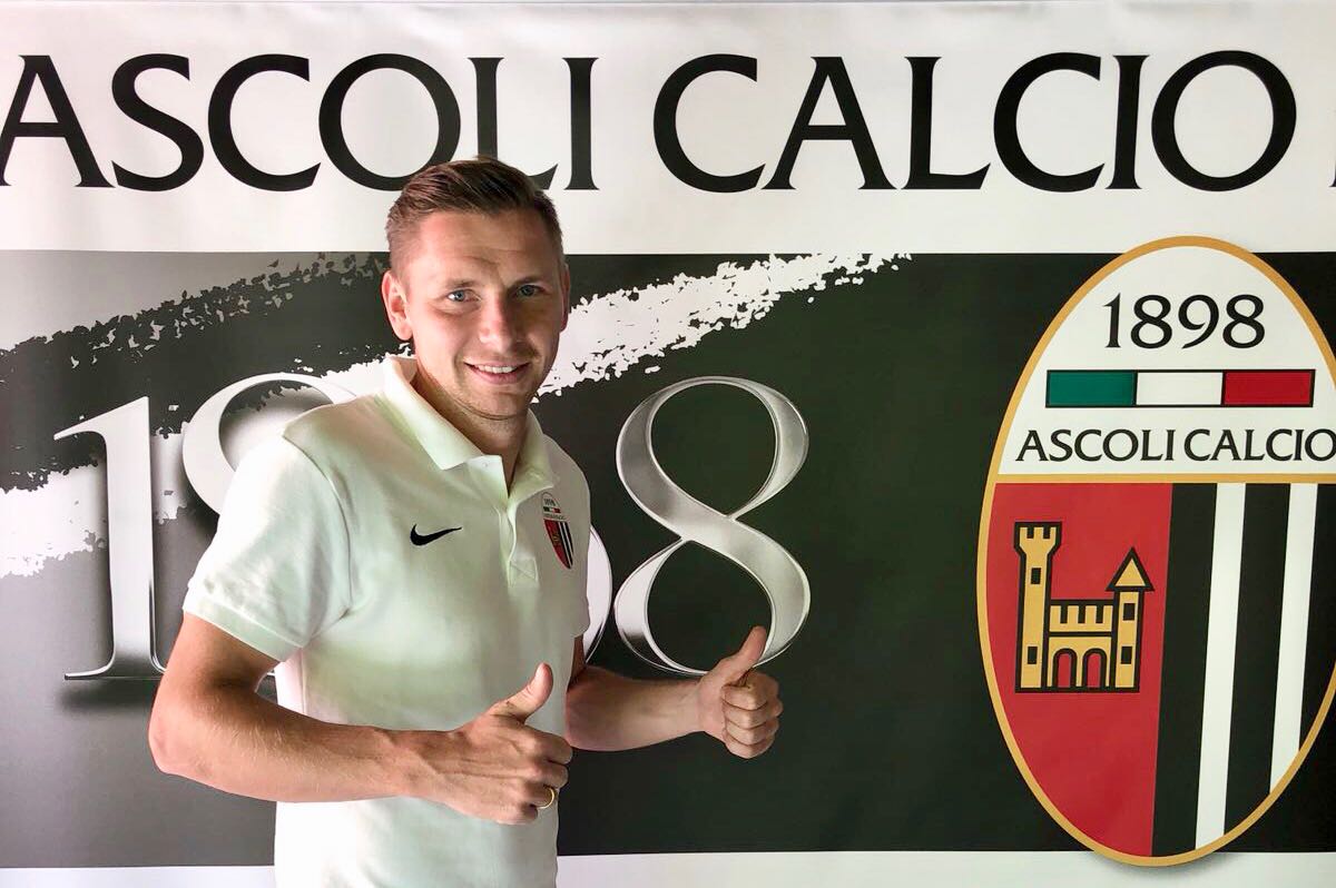 Ascoli, per Kupisz è fatta <br> l’esterno polacco è bianconero