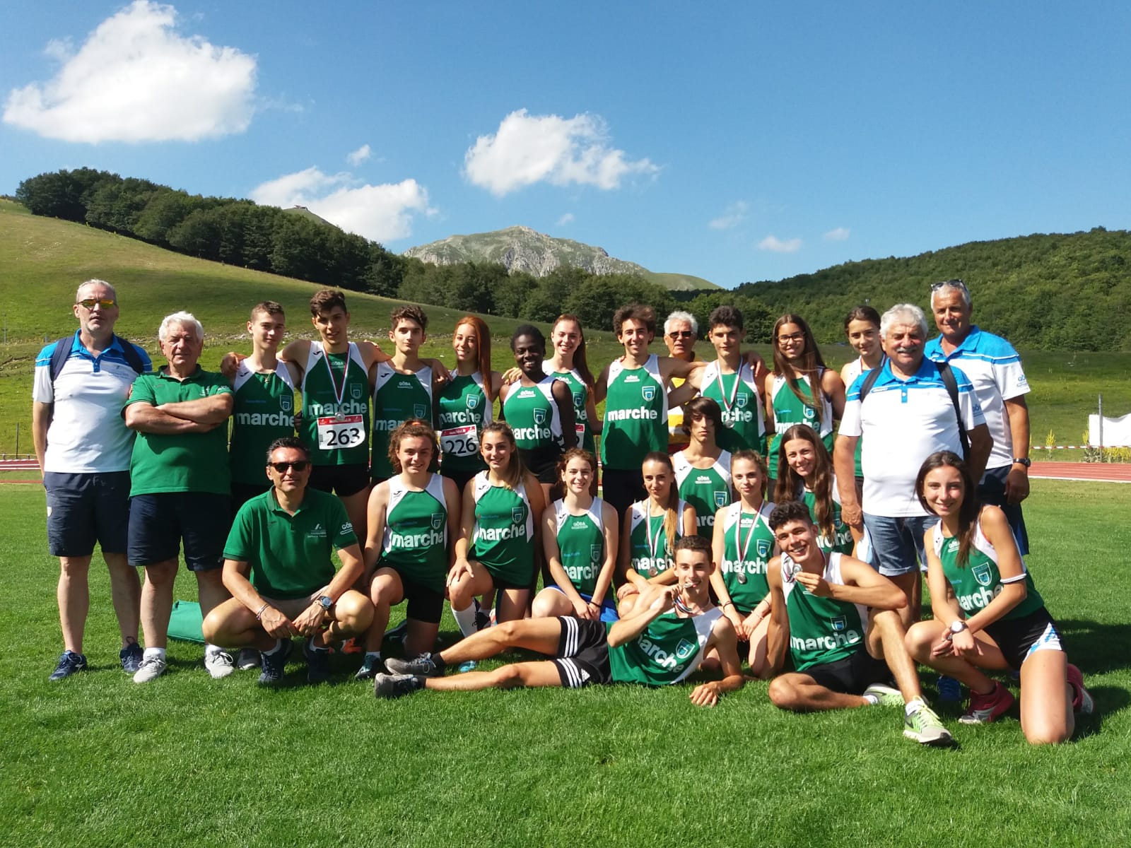 Prove multiple <br> e sfida sul Terminillo: <br> in evidenza gli atleti piceni