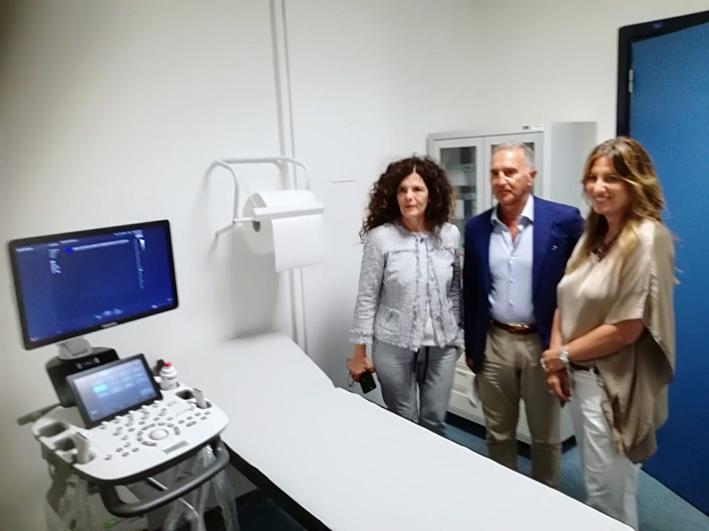 Il Gruppo Gabrielli dona l’ecografo <br> per scoprire il tumore al seno <br> <span> (Foto e Video)