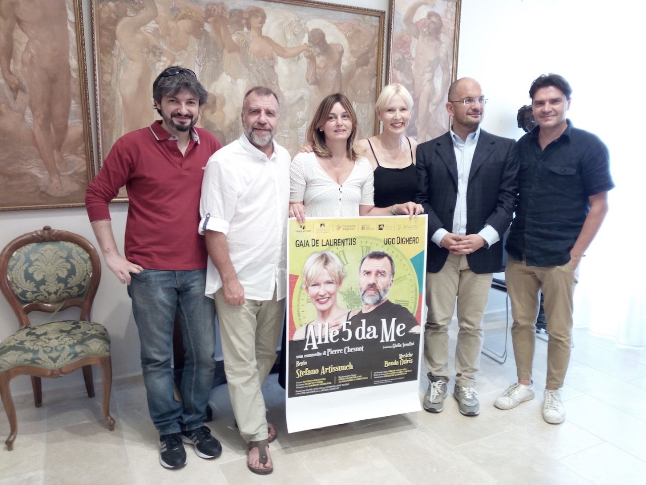 “Alle 5 da me”, lo spettacolo <br> decolla al Ventidio Basso