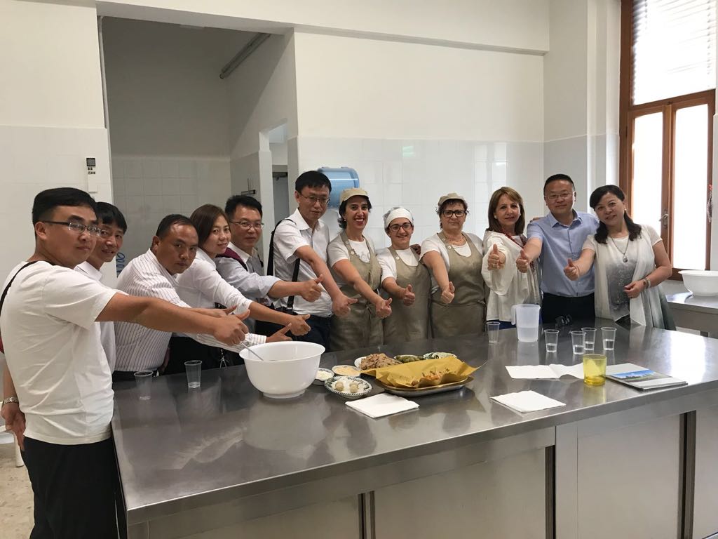 Anche i cinesi pazzi <br> per le olive fritte all’ascolana