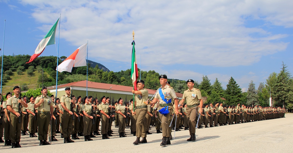 Hanno gridato “lo giuro” <br> 380 nuovi soldati