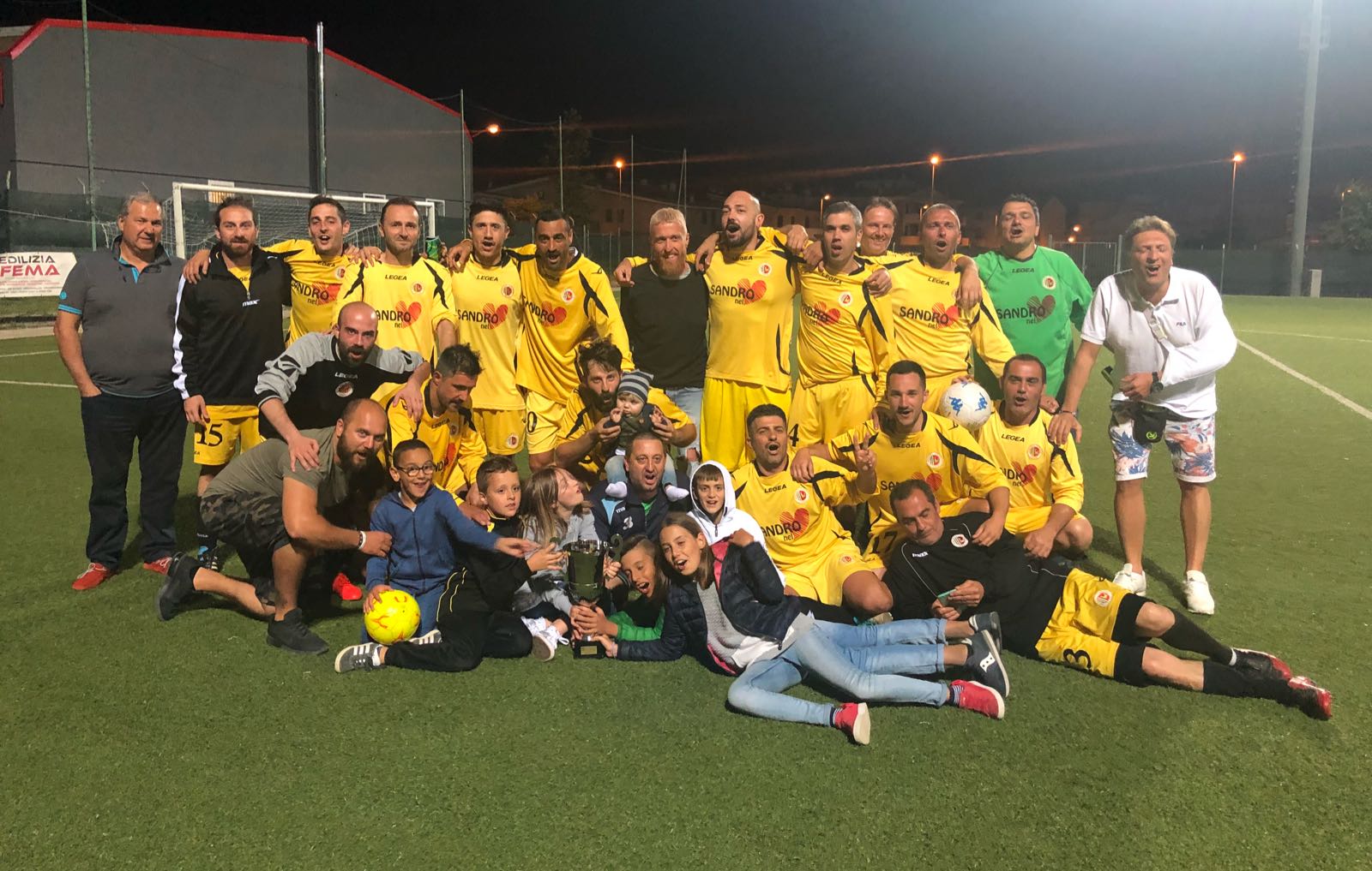 La Polisportiva Marino <br> campione regionale Amatori