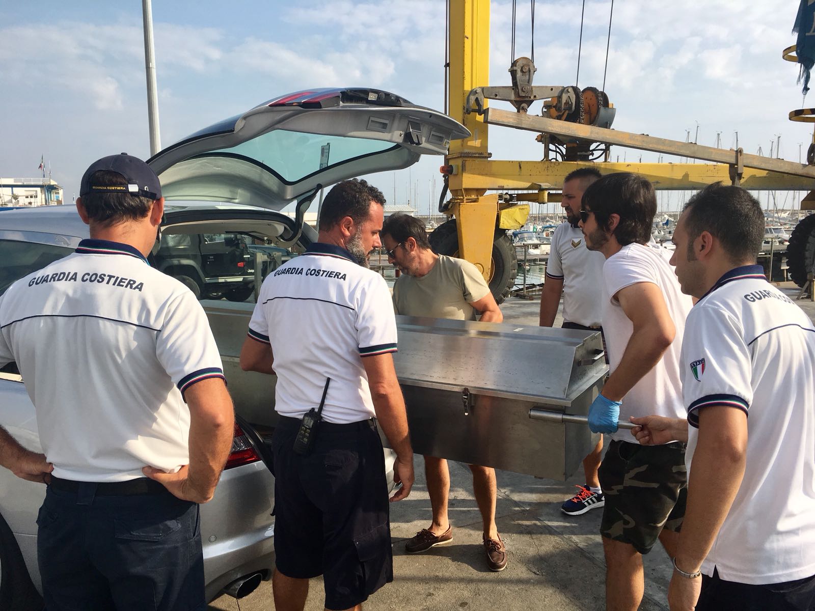 Pescatore muore annegato <br> alla foce del Chienti