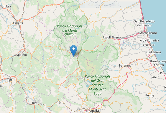 Torna a tremare <br> la terra ad Accumoli