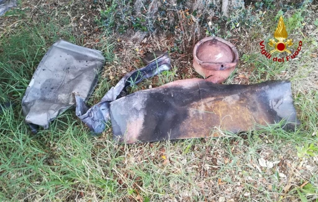 Esplode la bombola di gas, <br> anziana ustionata in ospedale <br> <span> (Foto e Video)