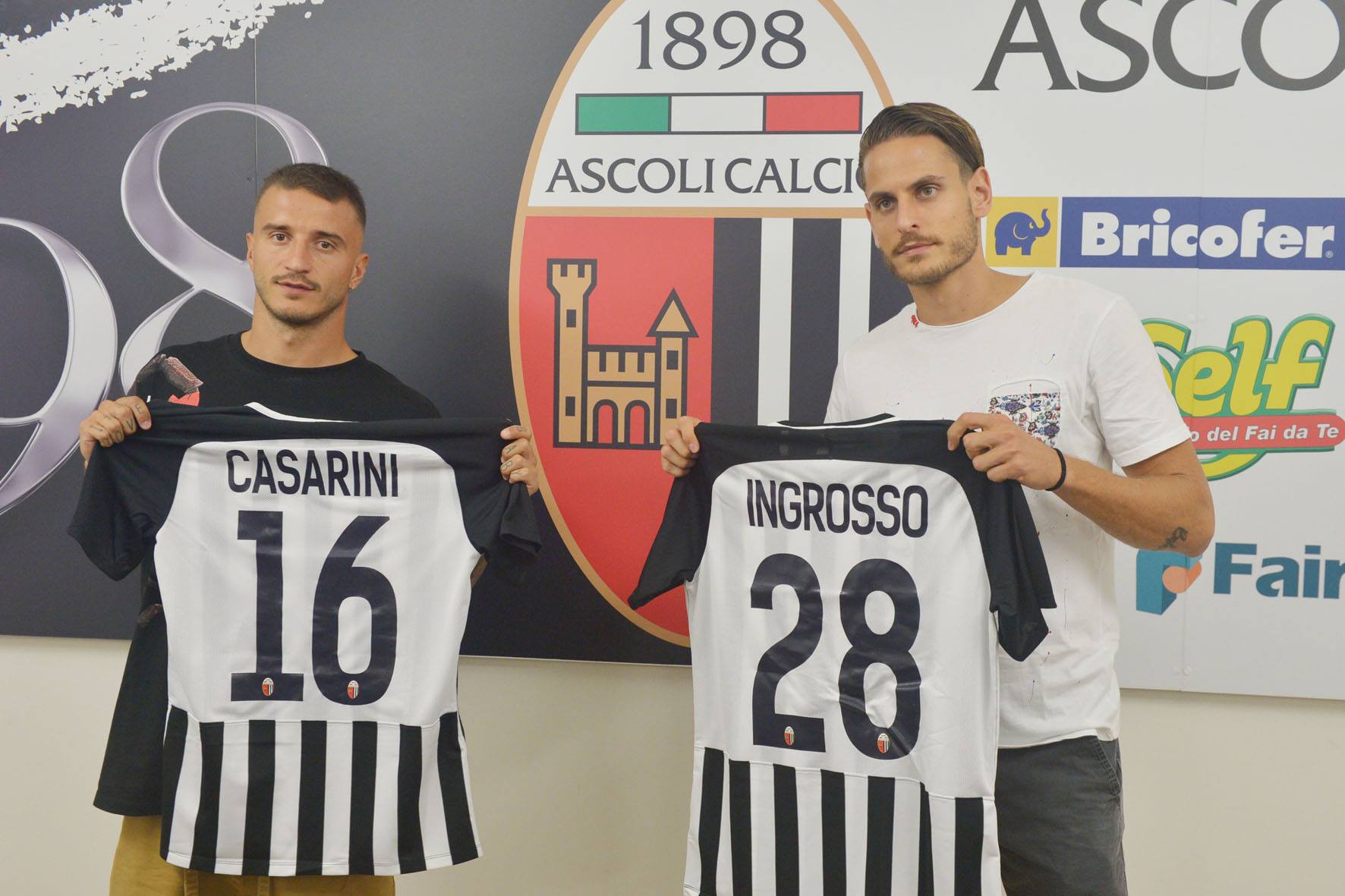 Ascoli, Santini in prestito all’Alessandria <br> Casarini: «Lotto già per rimanere»
