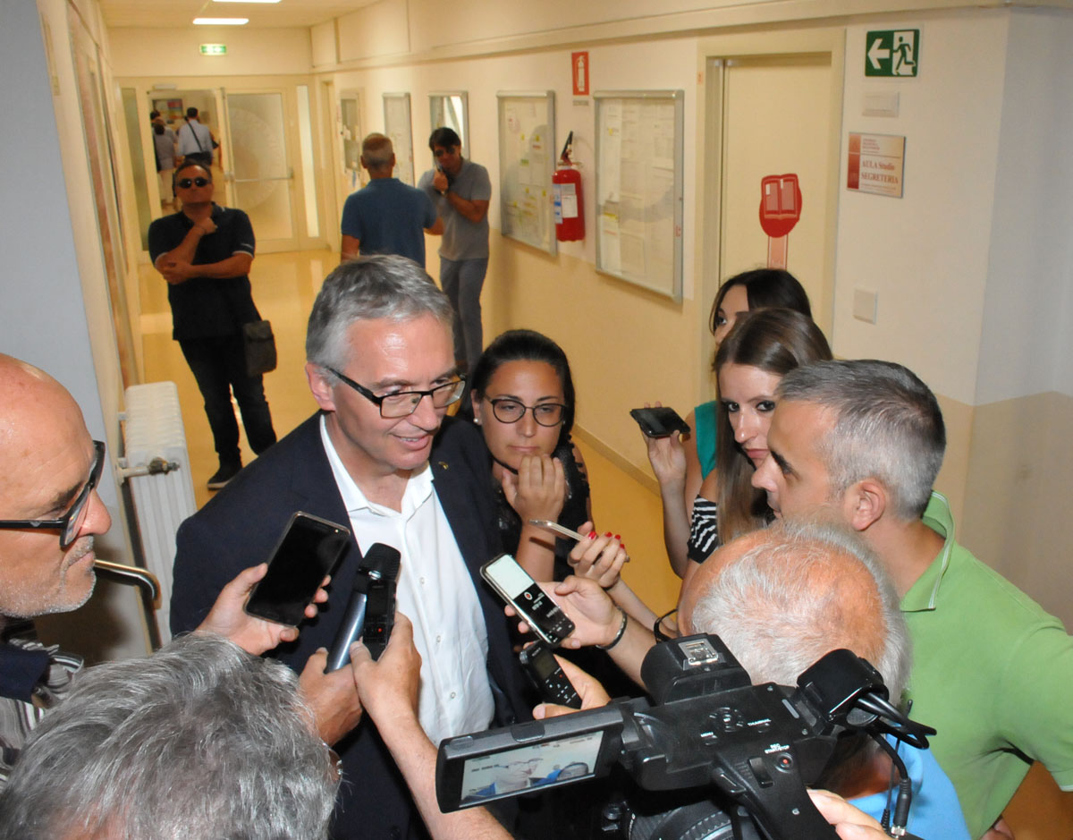 Ceriscioli incontra i primari: <br> «Ci chiedono di fare presto <br> il nuovo Ospedale»