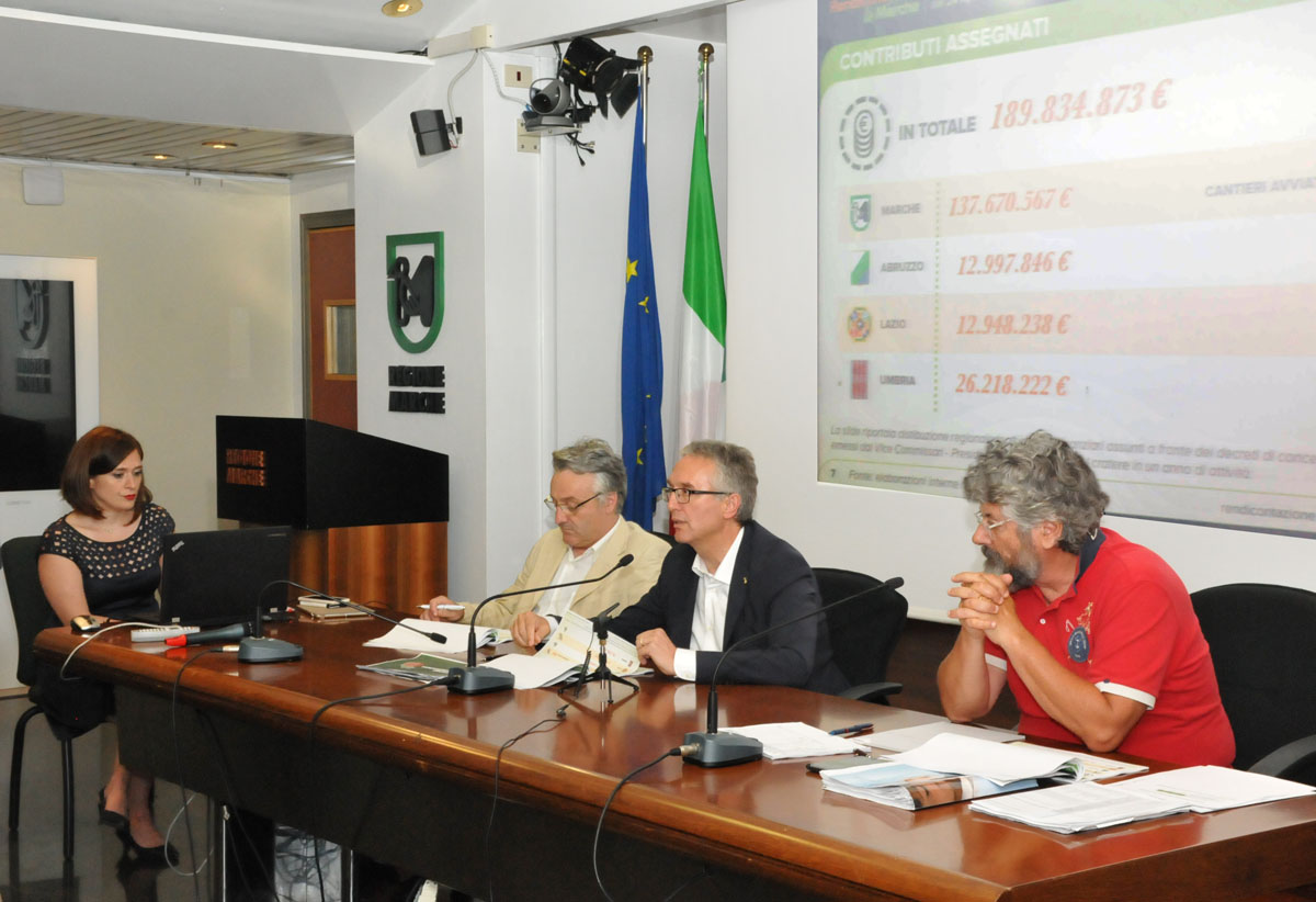 Dall’emergenza alla ricostruzione: <br>nelle Marche mille cantieri aperti