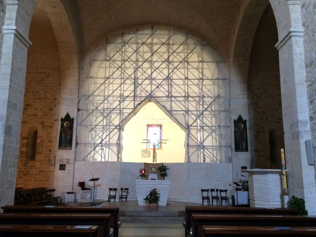 Ricostruzione, presto i lavori <br> nella chiesa dei Santi Pietro e Paolo