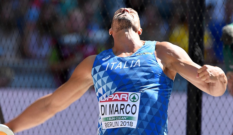 Atletica, Coppa Europa lanci: il discobolo Di Marco contribuisce al successo azzurro