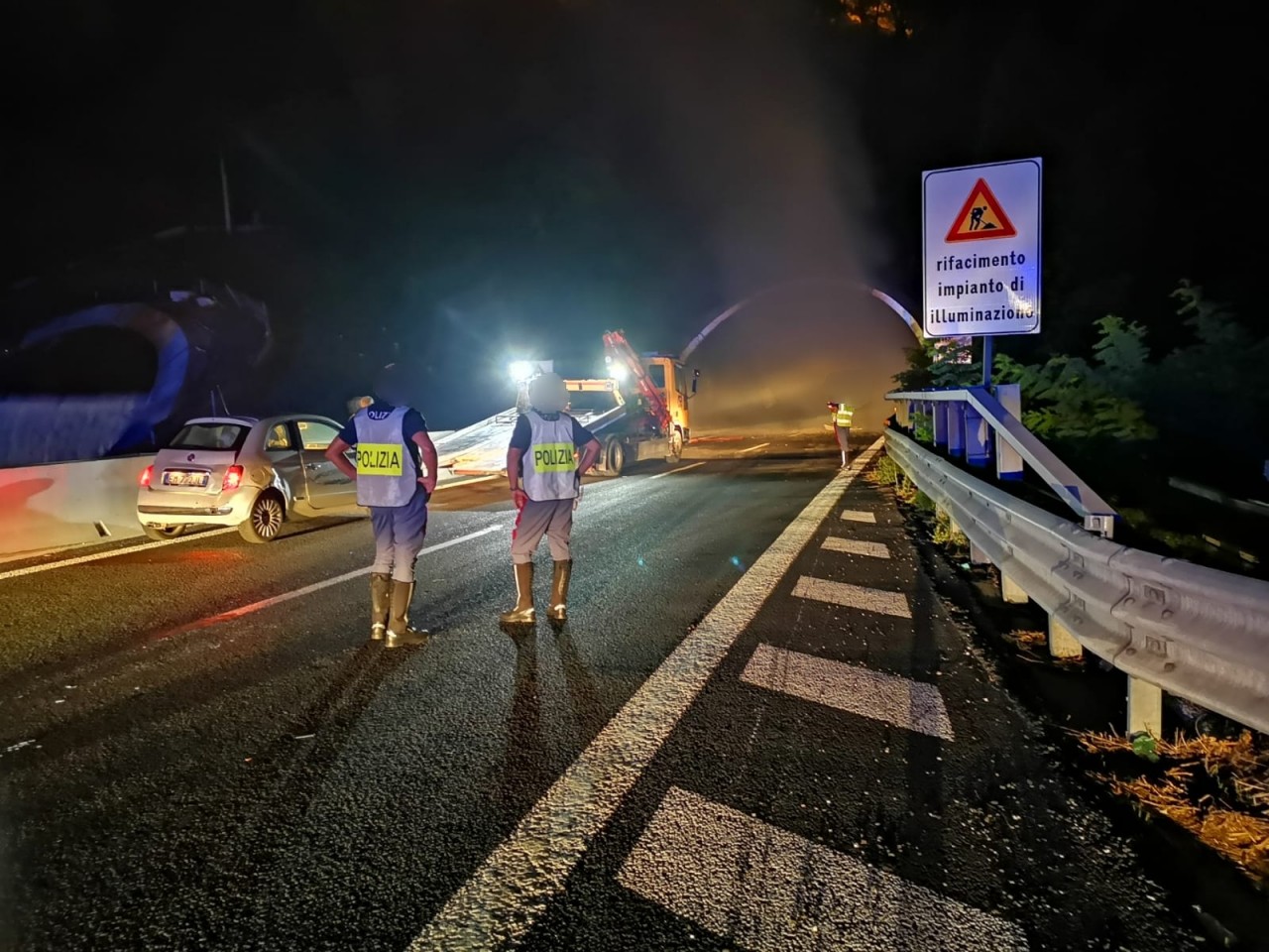 Caos sulla A14, ancora out la galleria <br> Giornata infernale lungo la Riviera <br> In tilt anche la Statale Adriatica
