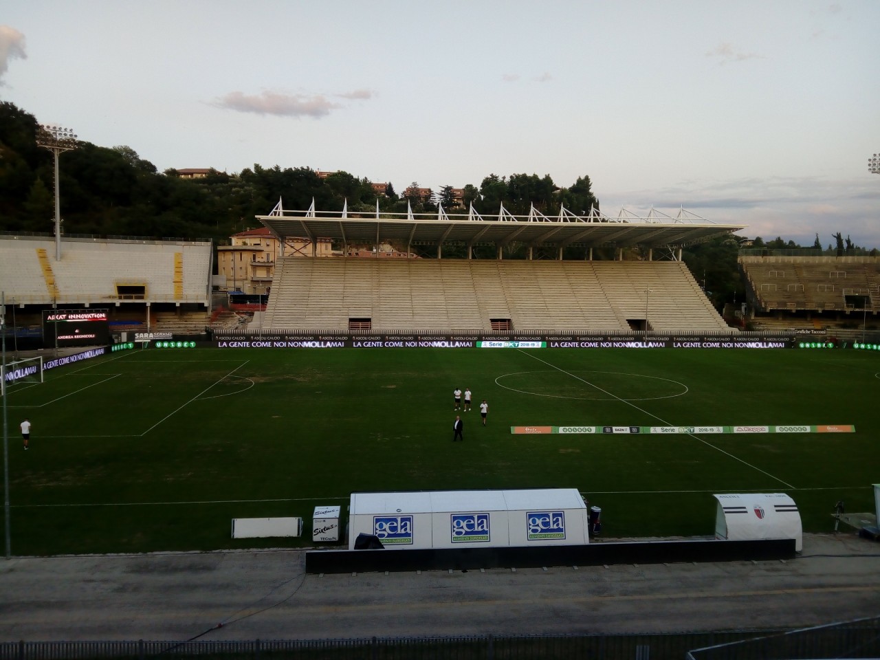 Ultras verso il trasloco in tribuna Est <br>Tosti: «Per la nuova curva Sud <br> lavoreremo col Comune»