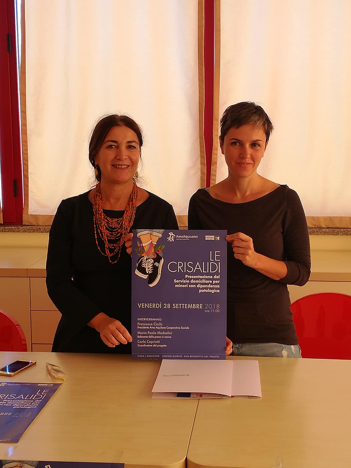 Ecco il progetto “Le crisalidi”, <br> servizio domiciliare per minori <br> con dipendenza patologica