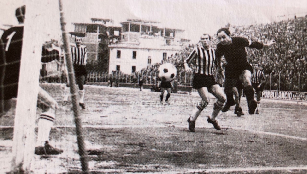 Ascoli, quattro successi a Salerno: <br> 55 anni fa vinse a tavolino <br> causa invasione campo e assedio