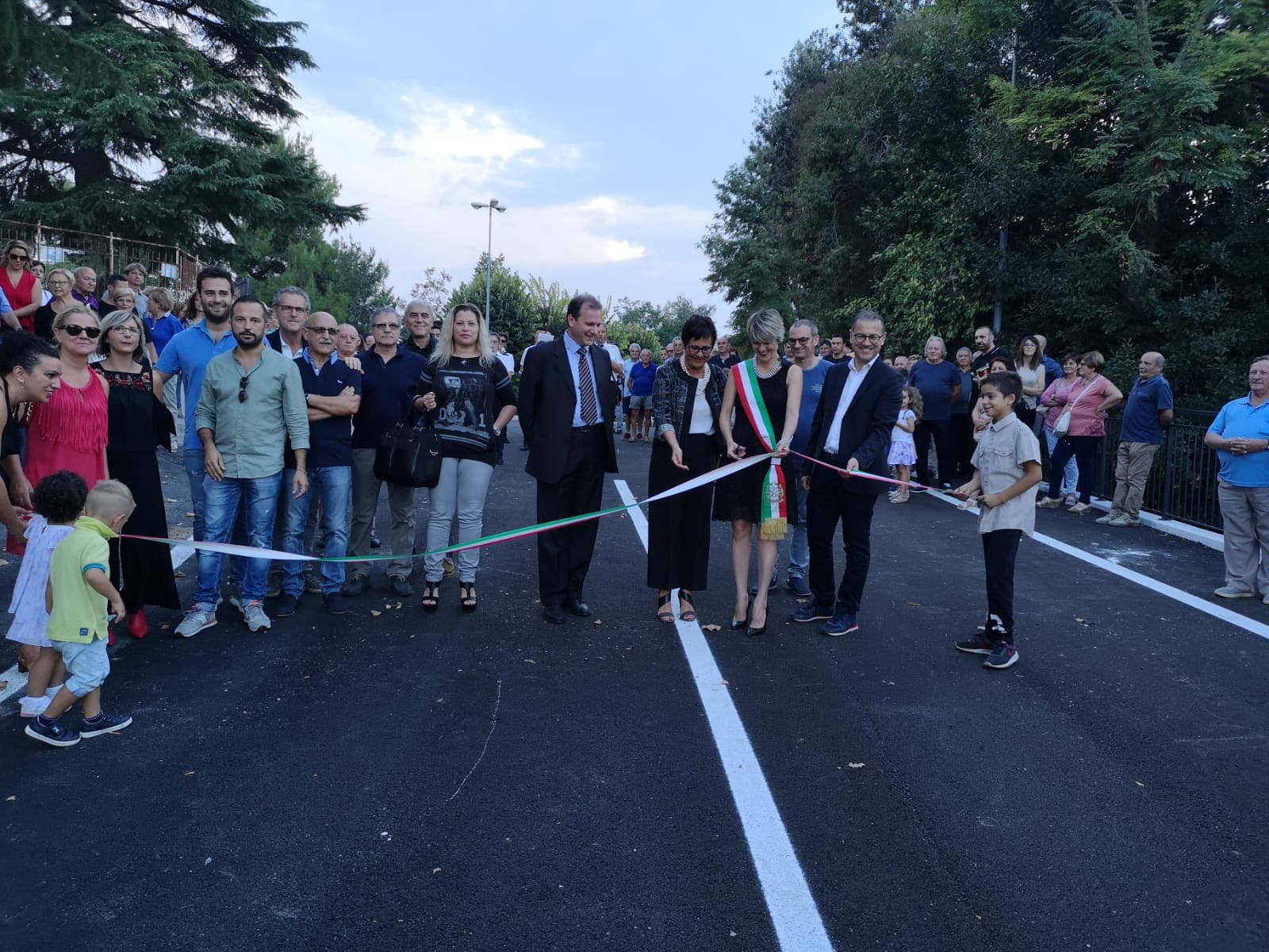 Appignano, riaperta <br> la circonvallazione Carosi <br>