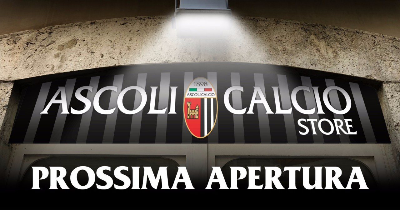 Ascoli, impennata abbonamenti <br> Un nuovo store bianconero <br> Arbitra Pezzuto, zero vittorie